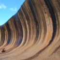 Wave Rock, Western Australia. Totally worth the 8-hour return trip from Perth.