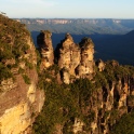 The Three Sisters, Blue Mountains, New South Wales, Australia. It was one of those perfect moments when you arrive at the famous lookout and it looks 100% like it should.